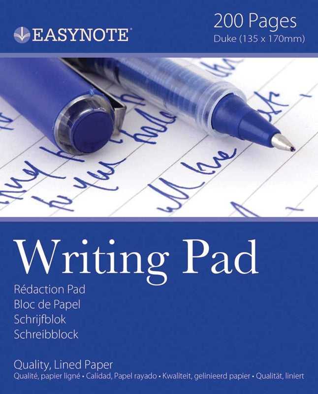 EASYNOTE DUKE SIZE LINED WRITING PAD 200 PAGES. TA3254 \\\KD29761