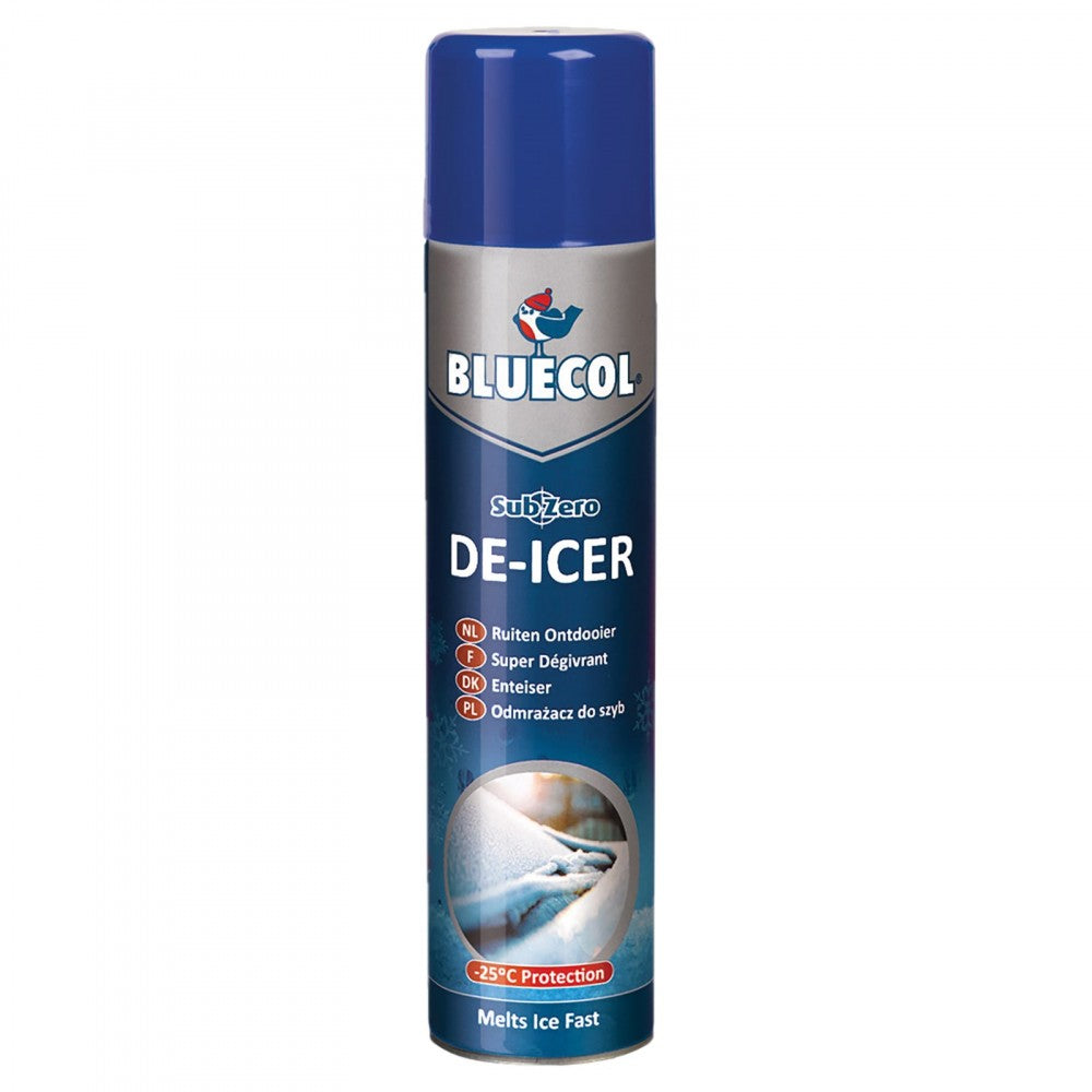 BLUECOL SUB ZERO DE-ICER AEROSOL SPRAY 600ML. BLD600 \\\KD29770