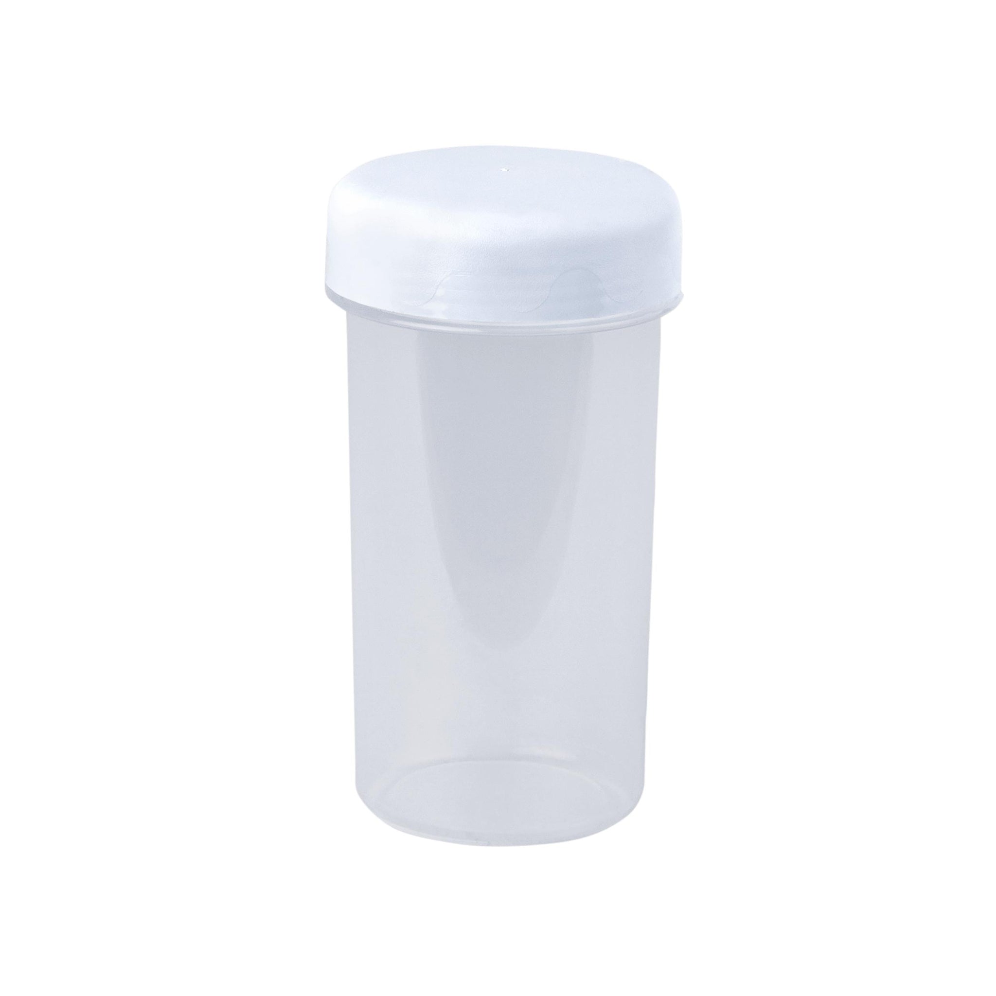 WHAM CUISINE 350ML SCREW TOP BEAKER CLEAR / ICE WHITE (LID). WHAM16445 \\\KD29797