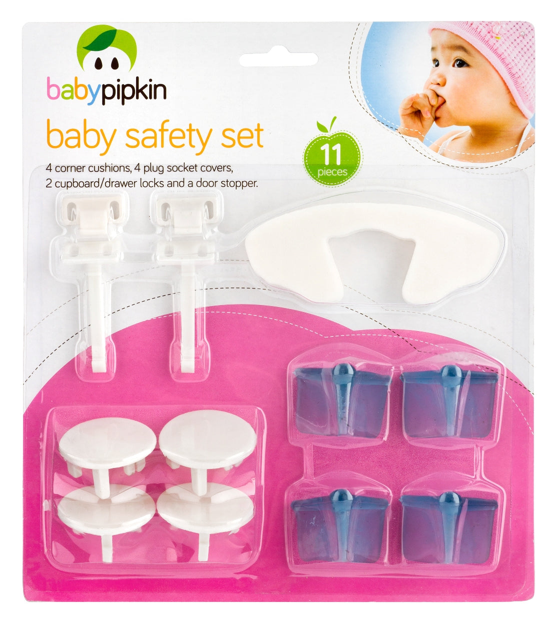 BABY PIPKIN 11PC BABY SAFETY SET. Z66054 \\\KD29865