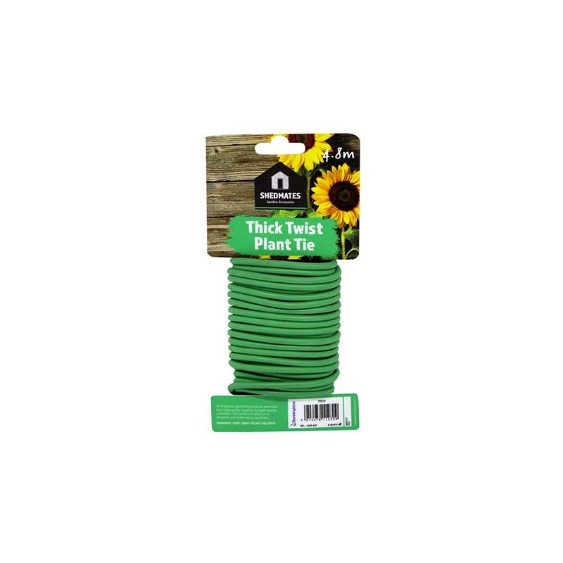 KINGFISHER THICK TWIST PLANT TIE 4.8MTR. TT1T \\\KD29929