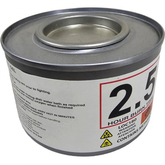 CHAFER / CHAFING GEL ETHANOL FUEL 2.5 HOURS 175G 12/PK. LOC179 \\\KD29931