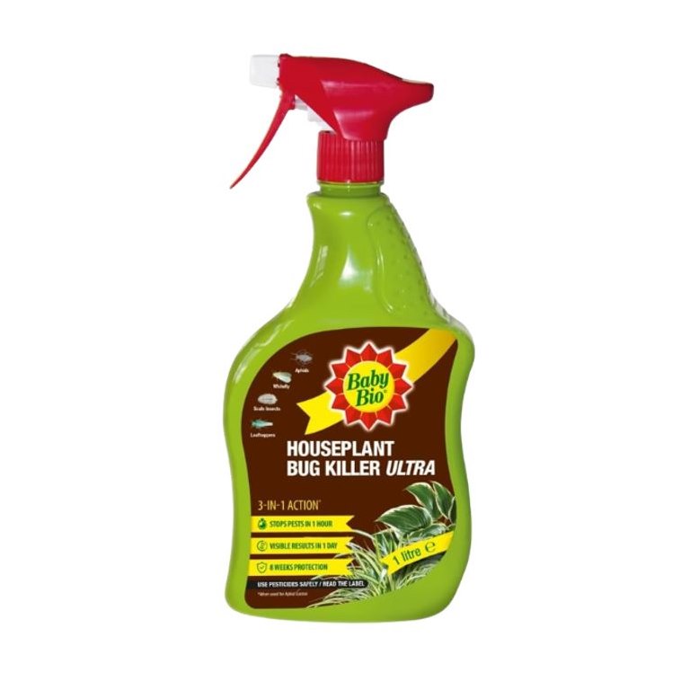 BABY BIO HOUSEPLANT BUG KILLER ULTRA SPRAY 1LTR. 86601584 \\\KD29937