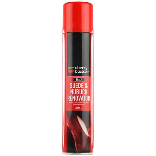 CHERRY BLOSSOM SUEDE & NUBUCK RENOVATOR BLACK 200ML. CB211004 \\\KD29946