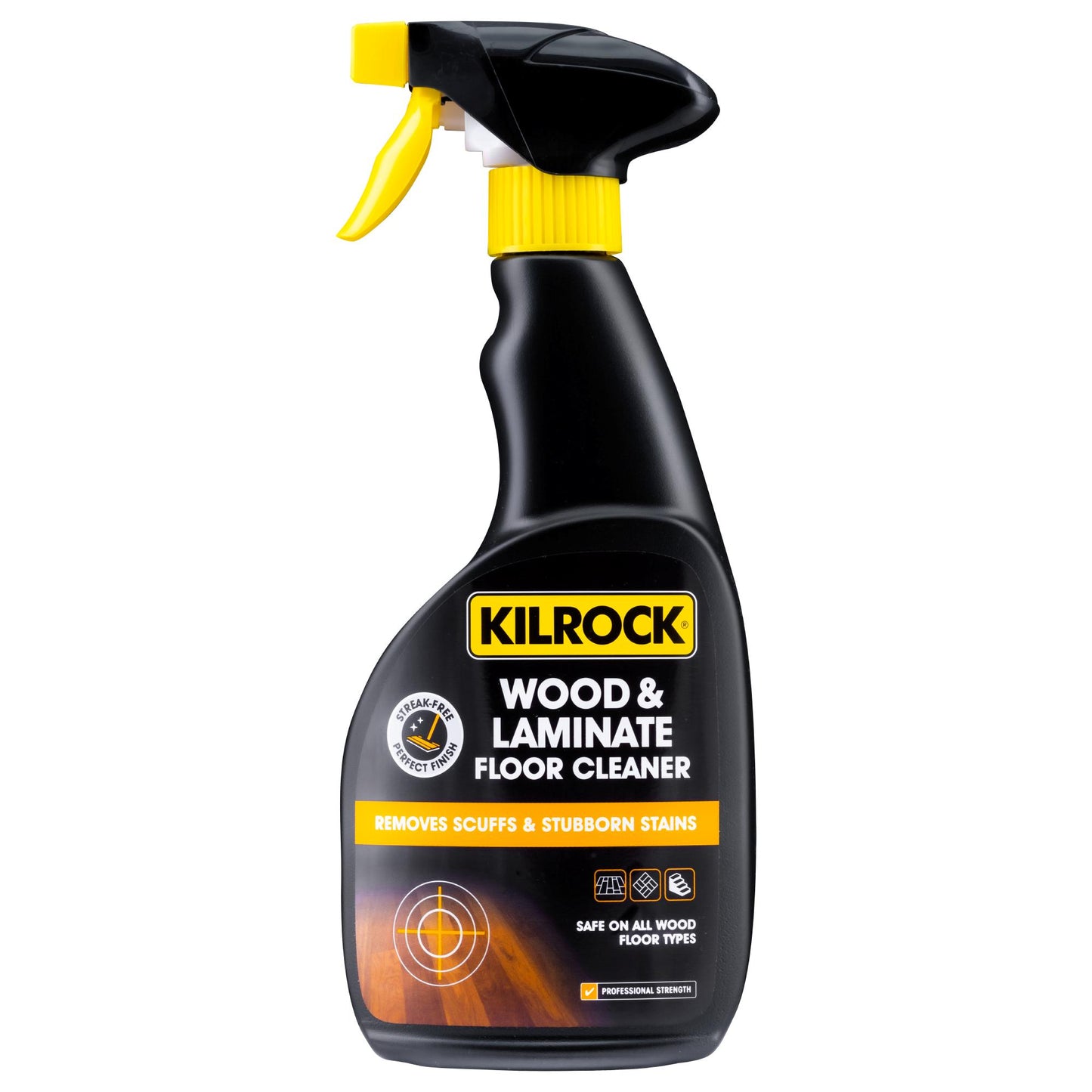 KILROCK WOOD & LAMINATE FLOOR CLEANER SPRAY 500ML. WOOD&LAM500 \\\KD29975