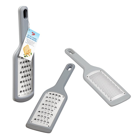 TALA SET OF  2 NON SLIP NESTING GRATERS 28CM. 10A01446 \\\KD30019