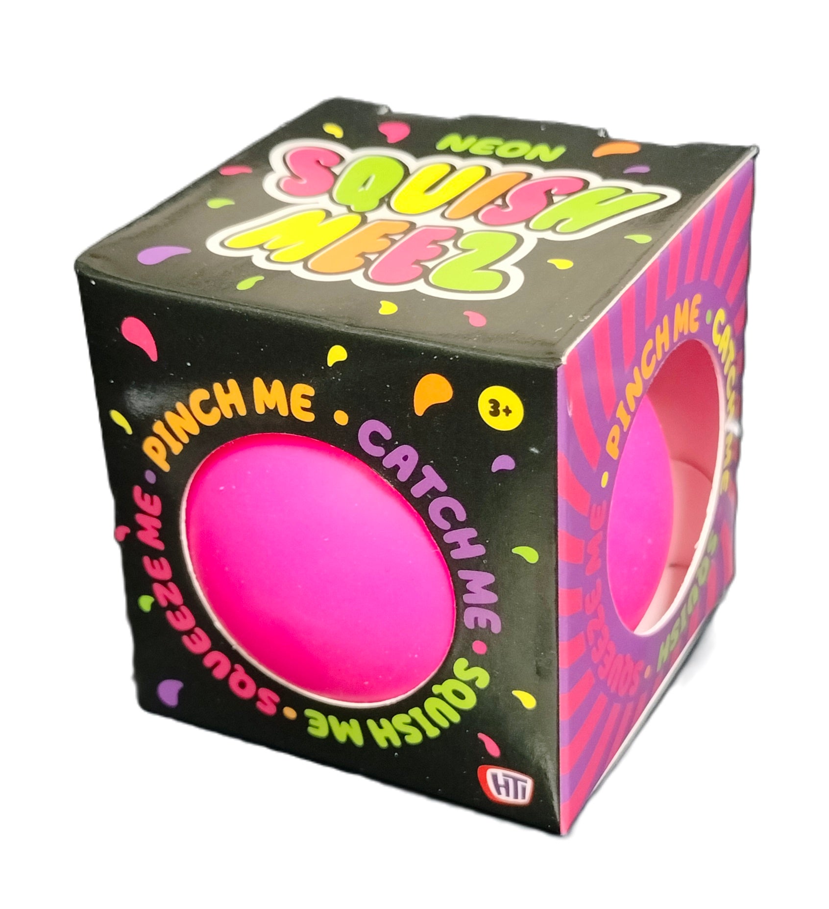 HTI NEON SQUISH STRESS BALL 6CM. 1376511 \\\KD30124