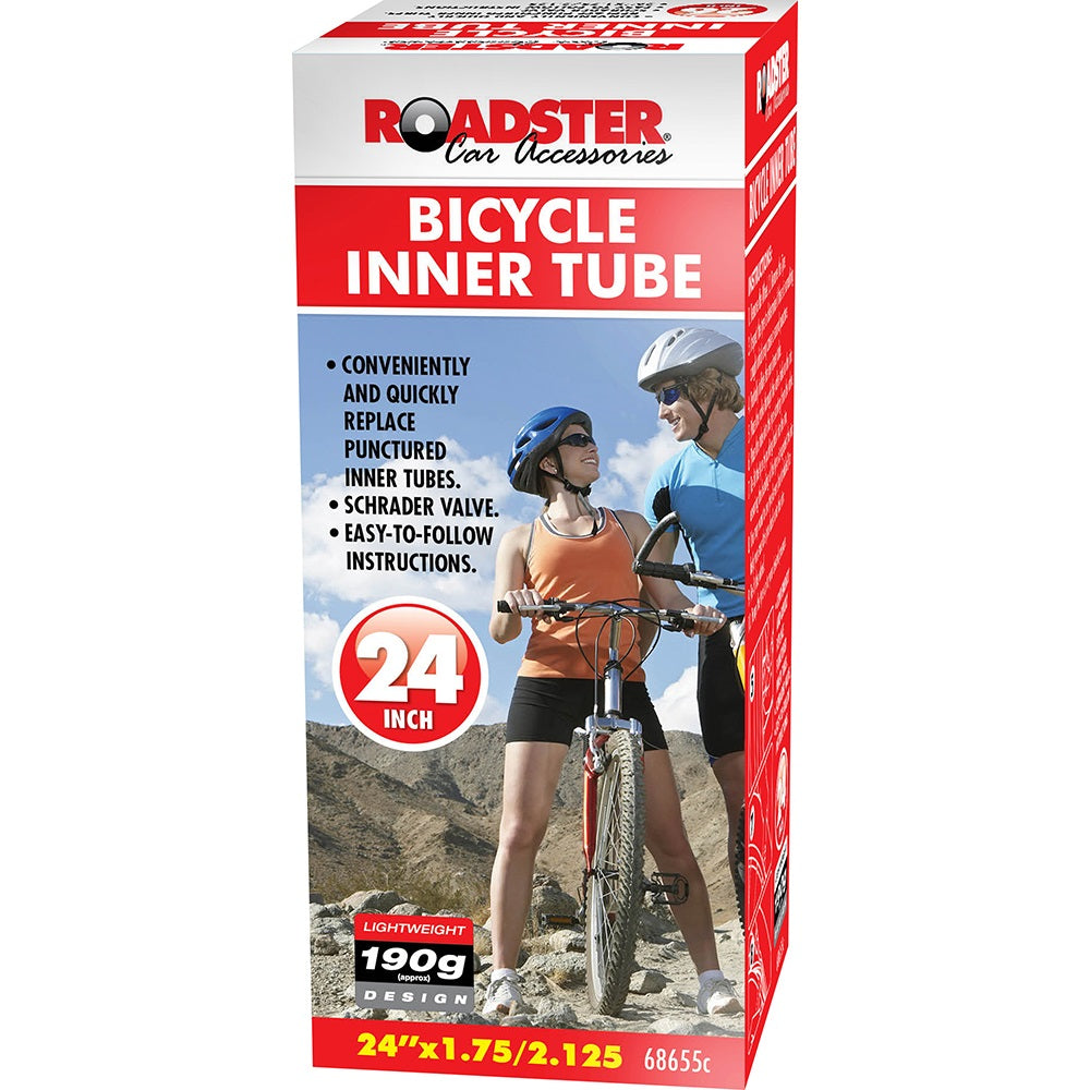 ROADSTER BICYCLE INNER TUBE 24" X 1.75". 68655C \\\KD30128