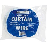 MARKSMAN PVC-COATED EXPANDING CURTAIN WIRE 30MTR. 68212C \\\KD30142