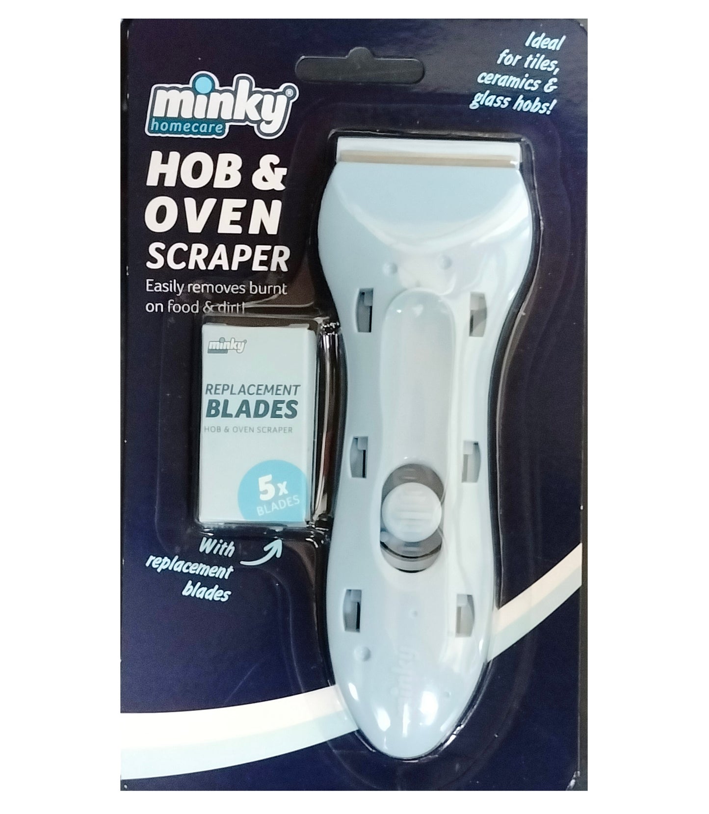 MINKY HOB & OVEN SCRAPER WITH 5 BLADES. TT60400106 \\\KD30150