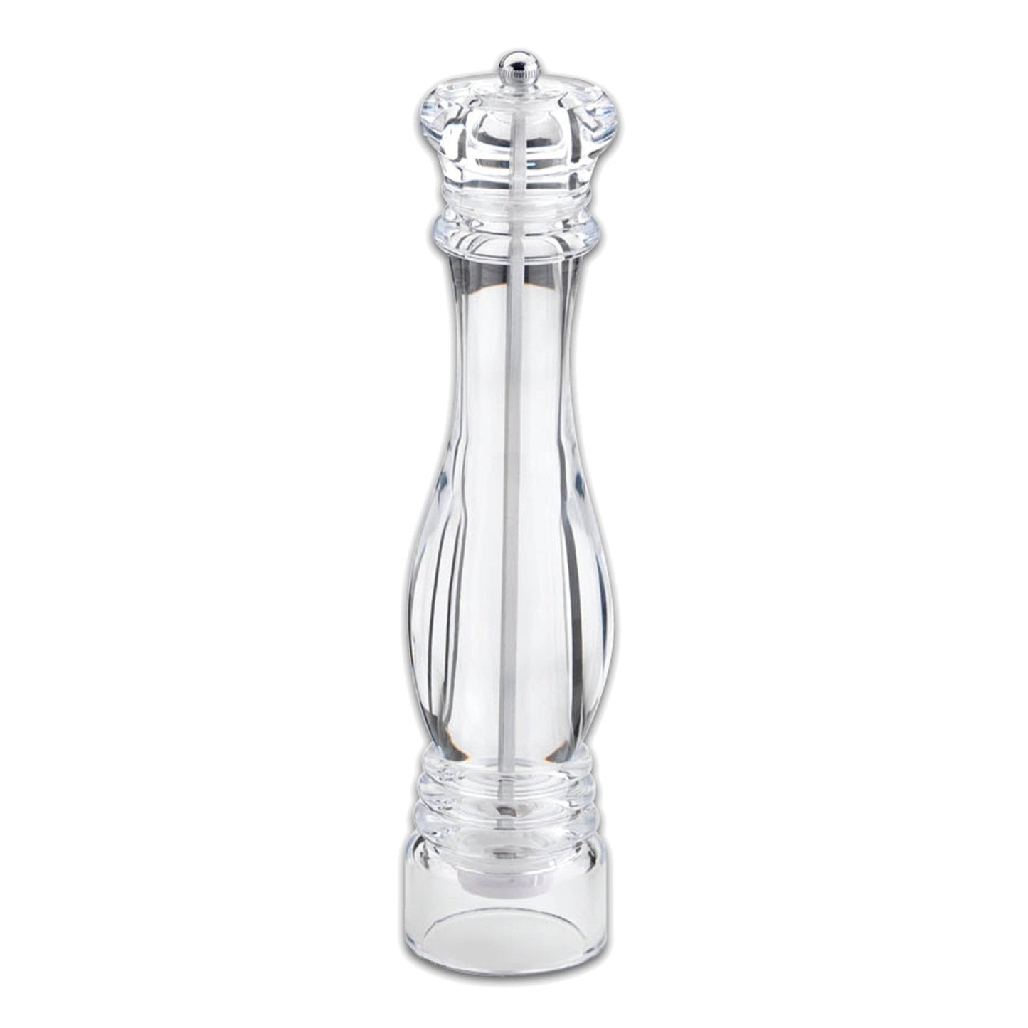 G-MILL CLEAR ACRYLLIC PEPPER MILL GRINDER 17CM. PM-6620 \\\KD30180
