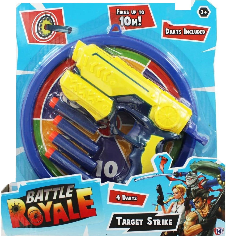 BATTLE ROYALE TARGET STRIKE DART GUN GAME. 1374263 \\\KD30188