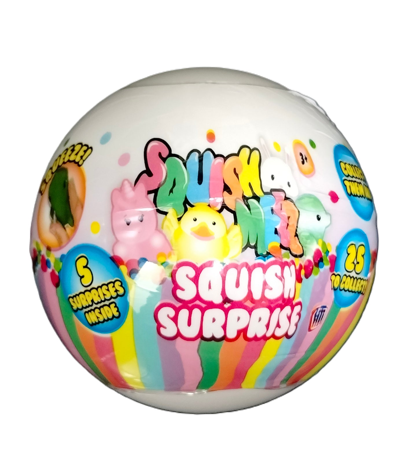 HTI ASSORTED SQUISH SURPRISE BALL. 1376690 \\\KD30194