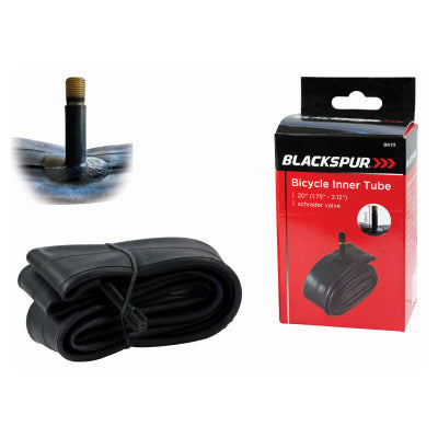 BLACKSPUR BICYCLE INNER TUBE 20". BB-BK111 \\\KD30217