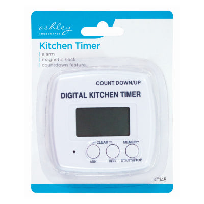 ASHLEY DIGITAL KITCHEN TIMER. BB-KT145 \\\KD30231