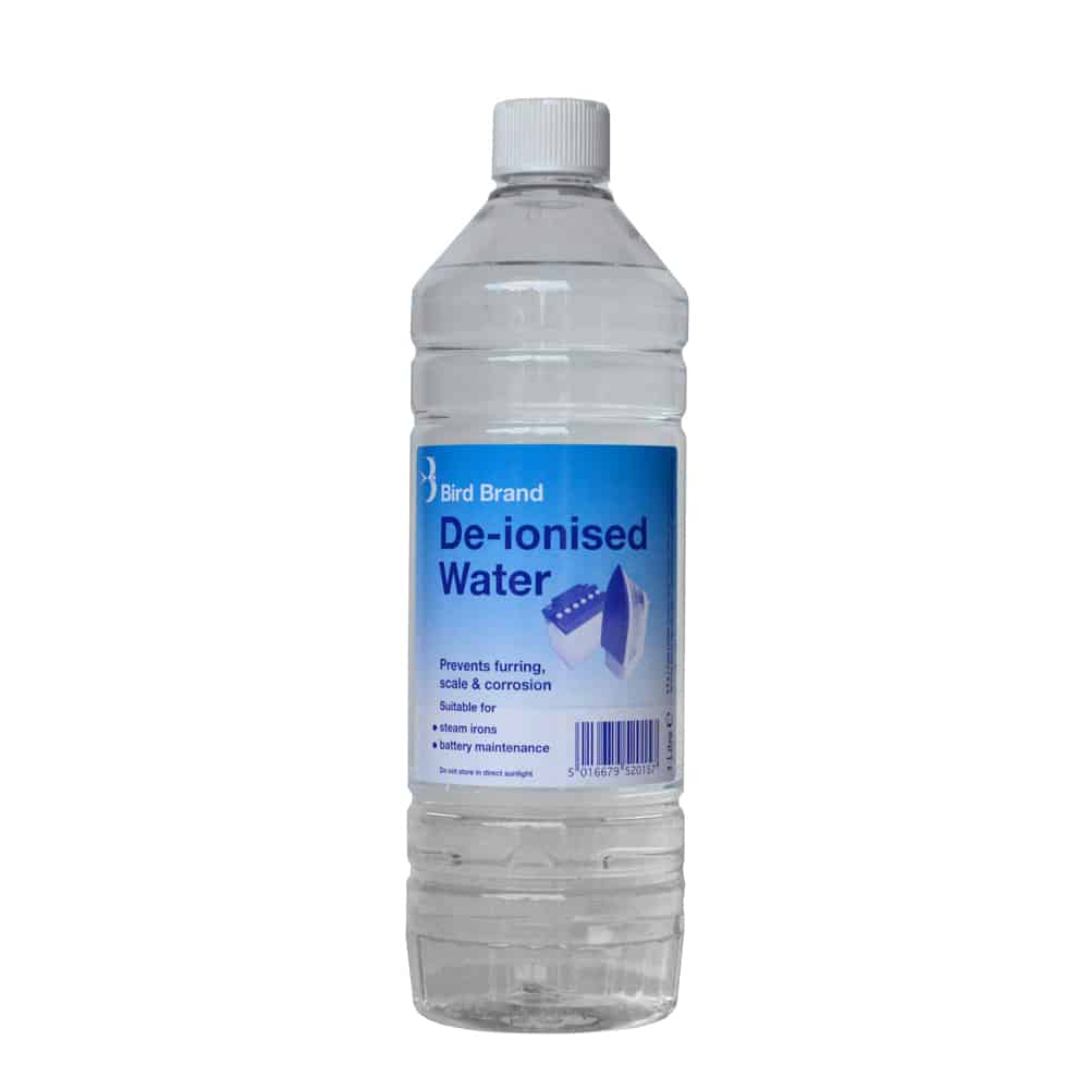 BIRD BRAND DE-IONISED DISTILLED NATURAL WATER 1LTR. 0630 \\\KD30234