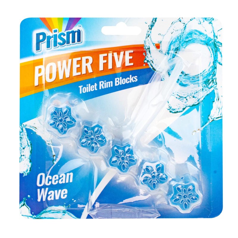 PRISM ASSORTED TOILET RIM BLOCKS 5/PK. OL323273 \\\KD30249