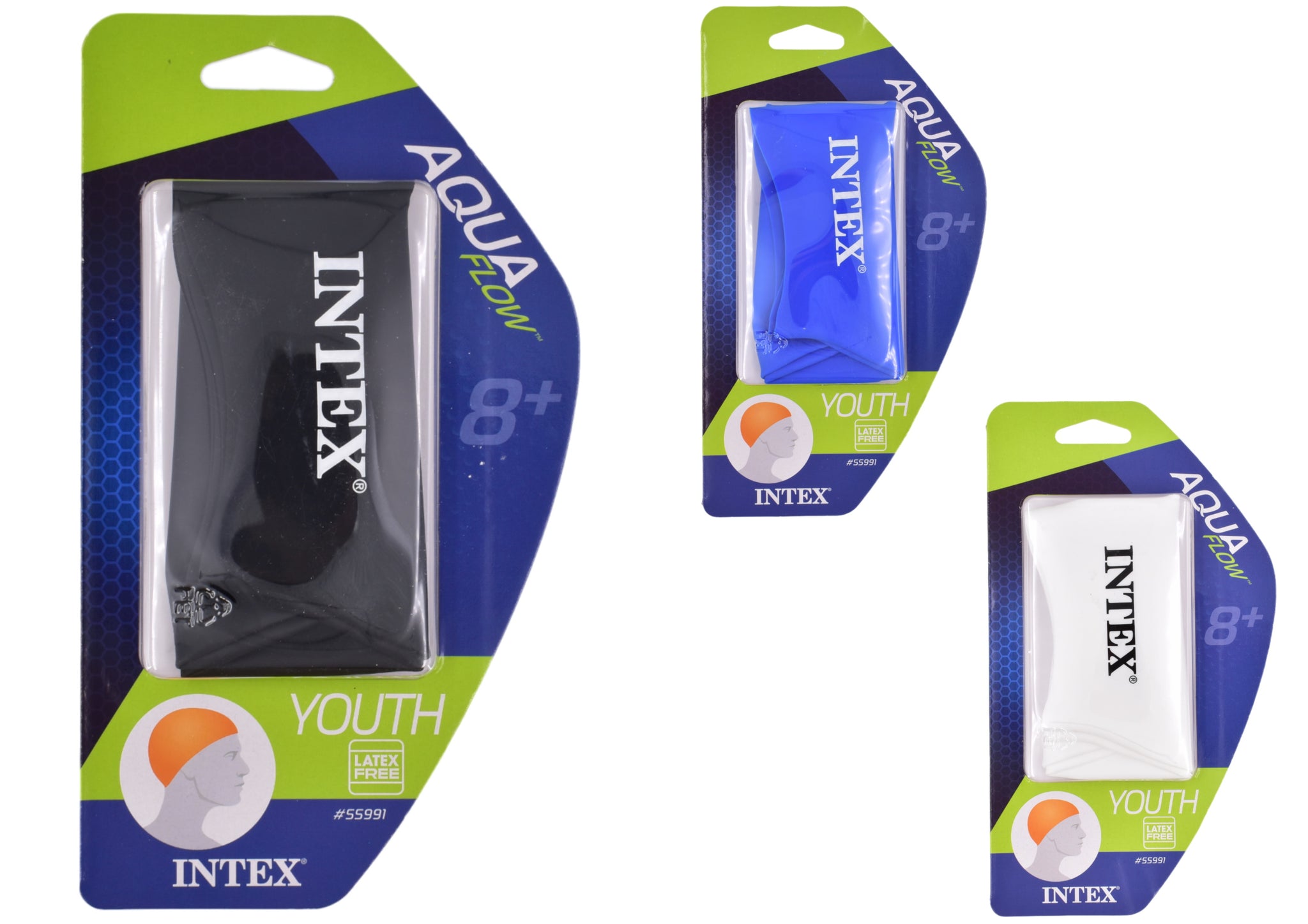 INTEX ASSORTED COLOURS SILICON SWIMING CAP. TY6819 \\\KD30262
