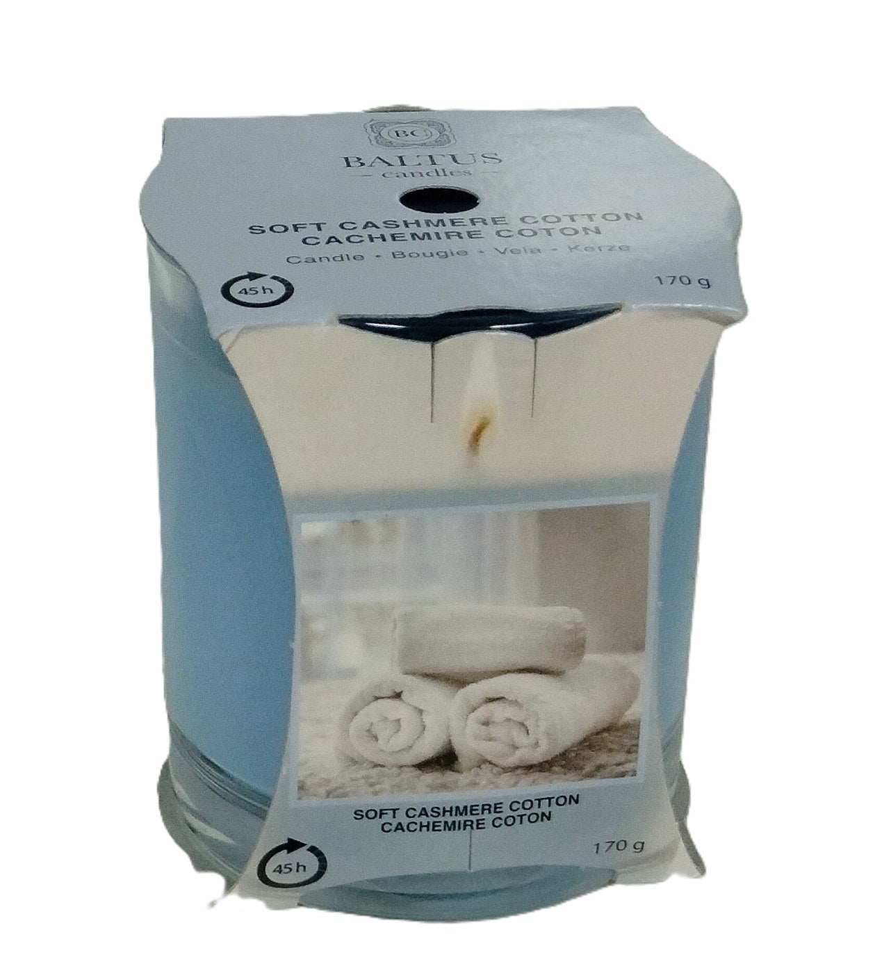 BALTUS LUXURY SOFT CASHMERE COTTON CANDLE 170GM. 230146 \\\KD30266