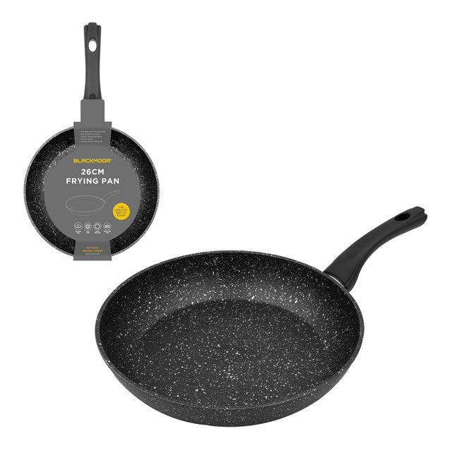 BLACKMOOR NON STICK FRYING PAN 26CM - BLACK. BML67090 \\\KD30309