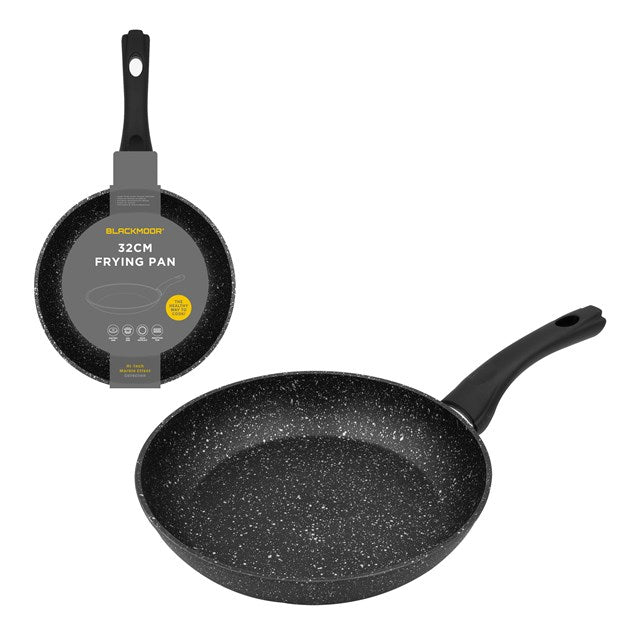 BLACKMOOR NON STICK FRYING PAN 32CM - BLACK. BML67259 \\\KD30310
