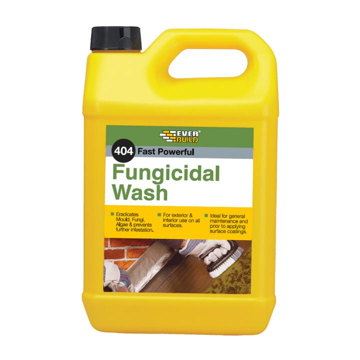 EVERBUILD 404 FAST POWERFUL FUNGICIDAL WASH 5 LITRE. 488953 \\\KD30392