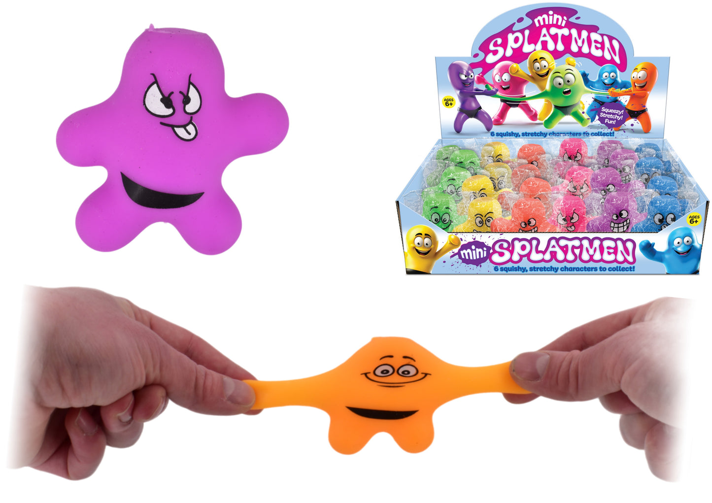 ASSORTED COLOUR MINI SPLAT MEN. TY1234 \\\KD30408