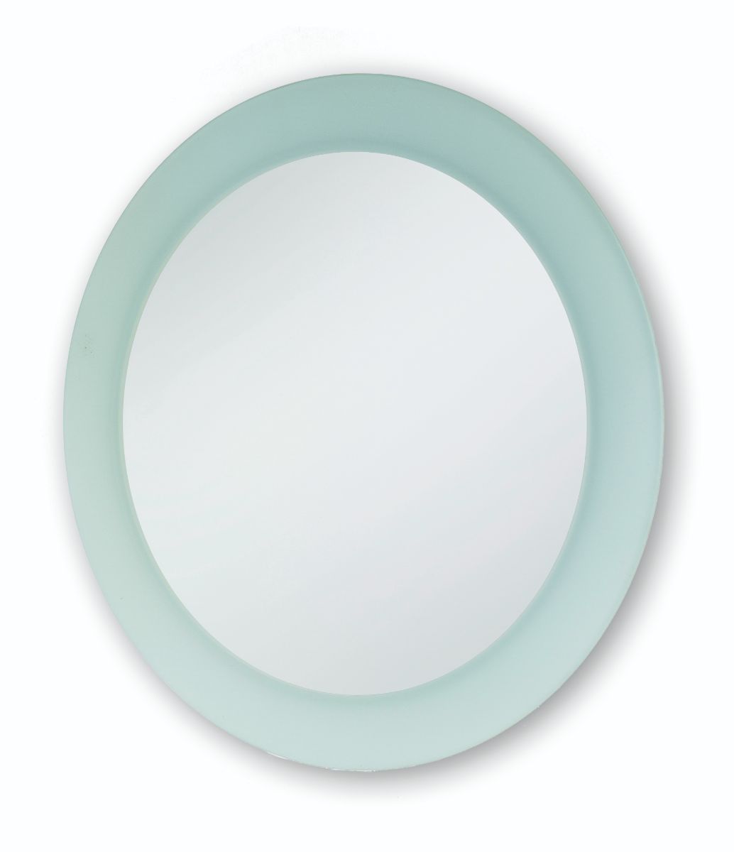BLUE CANYON ROUND FROSTED WALL MIRROR 400MM. MR001 \\\KD30455