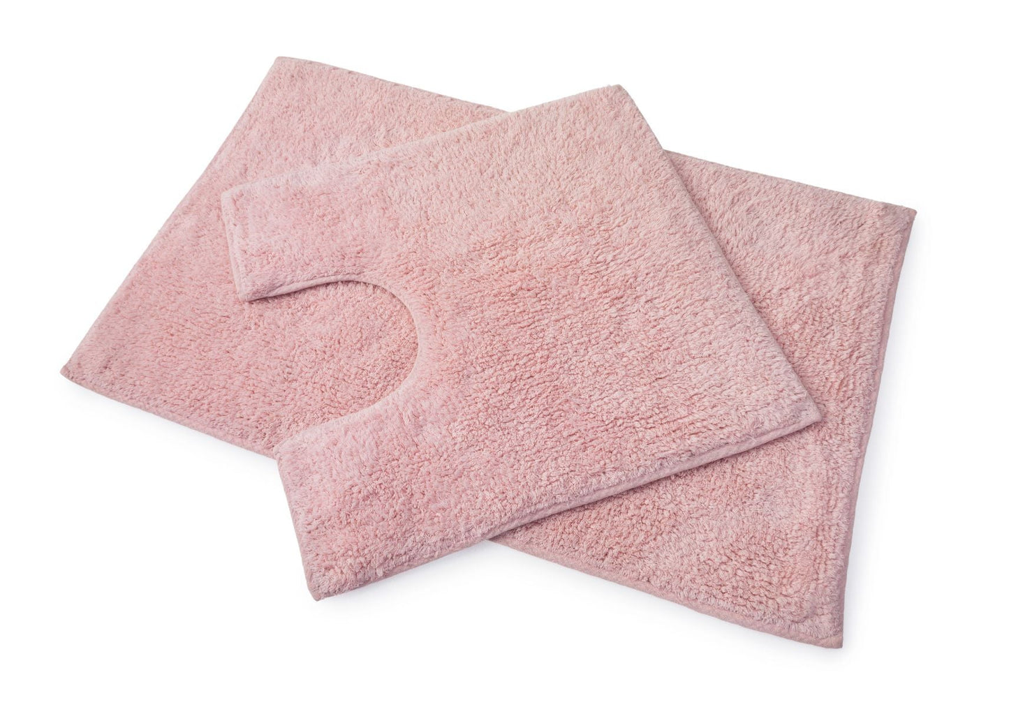 BLUE CANYON PREMIER 2 PIECE COTTON BATH SET - BLUSH PINK. 105/BLP \\\KD30458