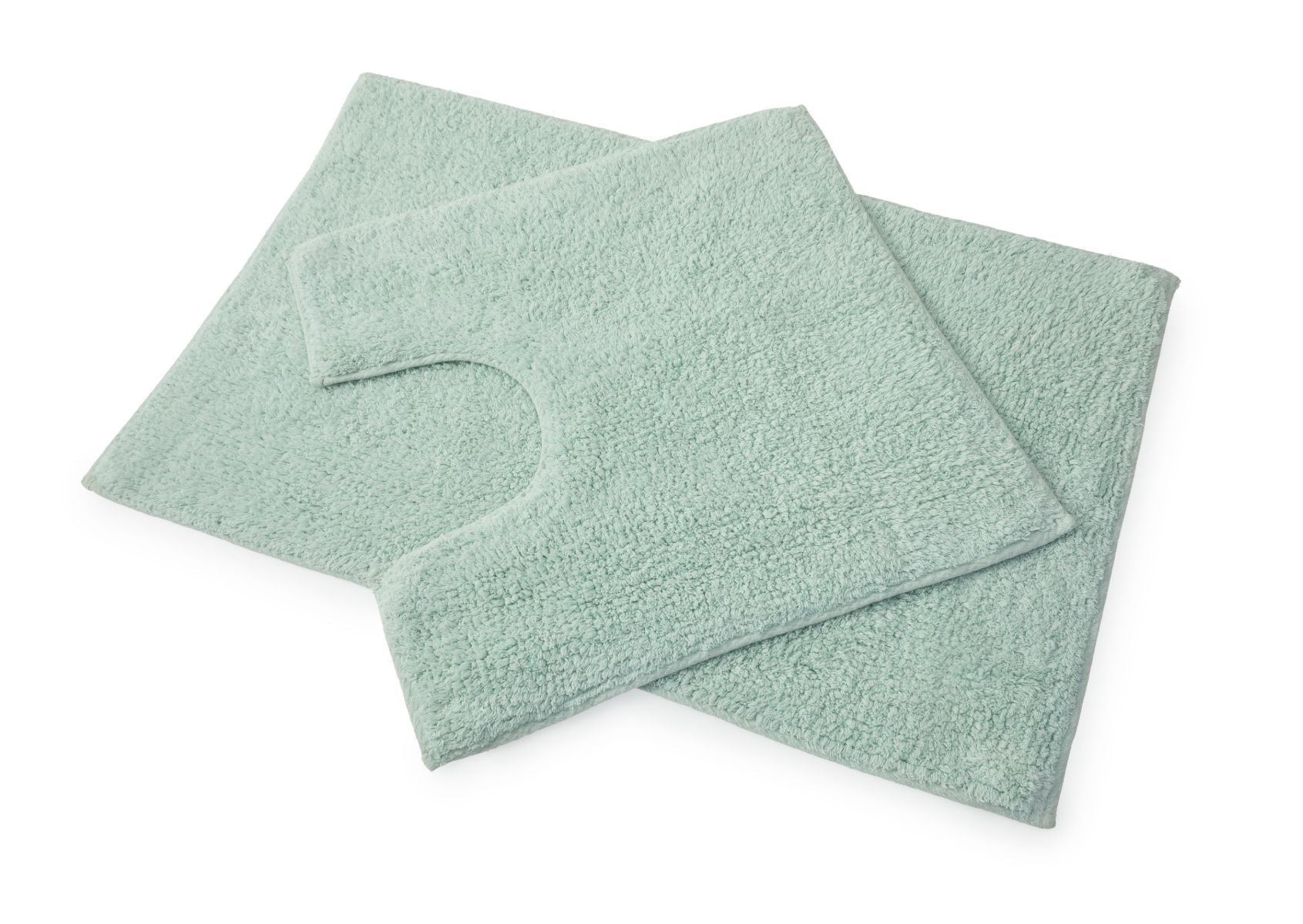 BLUE CANYON PREMIER 2 PIECE COTTON BATH SET - MINT GREEN. 105/MG \\\KD30464