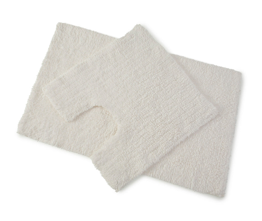 BLUE CANYON PREMIER 2 PIECE COTTON BATH SET - WHITE. 105/WH \\\KD30471