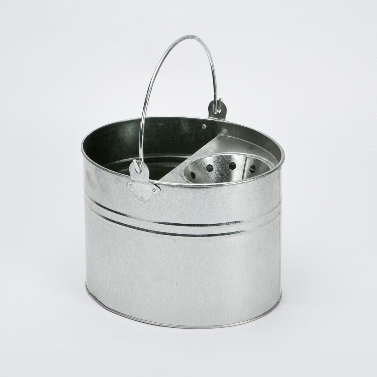 HIGHLANDS GALVANISED METAL MOP BUCKET 16LTR. MOP01 \\\KD30473