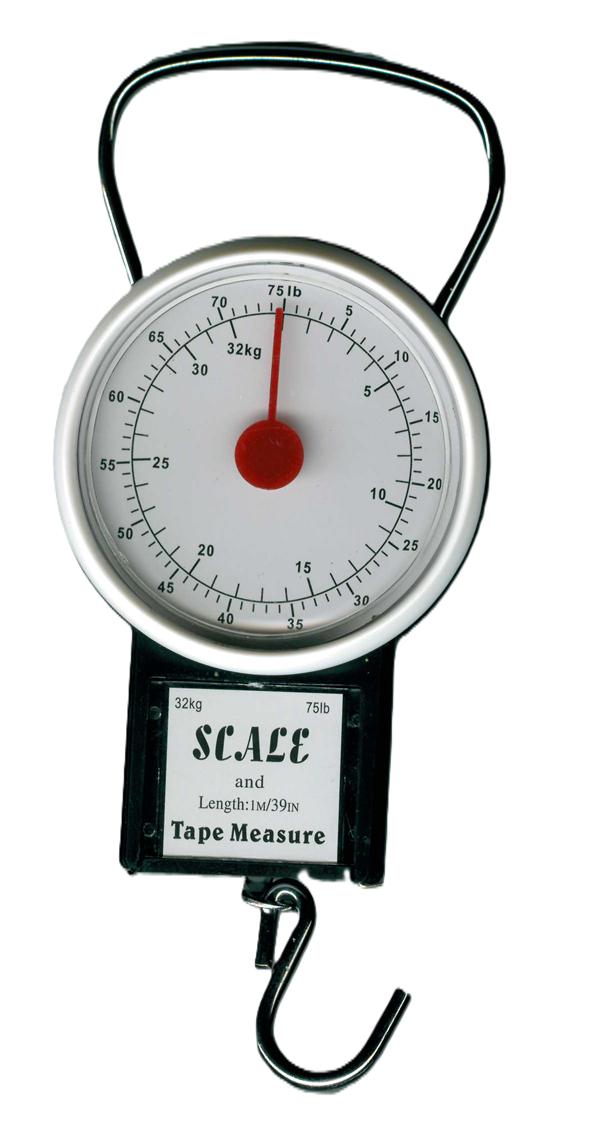 ALL FOR YOU HANGING TRAVEL LUGGAGE SCALE UP TO 32KG. JL1956 \\\KD30479