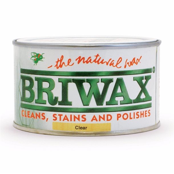 BRIWAX ORIGINAL WAX POLISH CLEAR 200GM. BWCL200 \\\KD30510