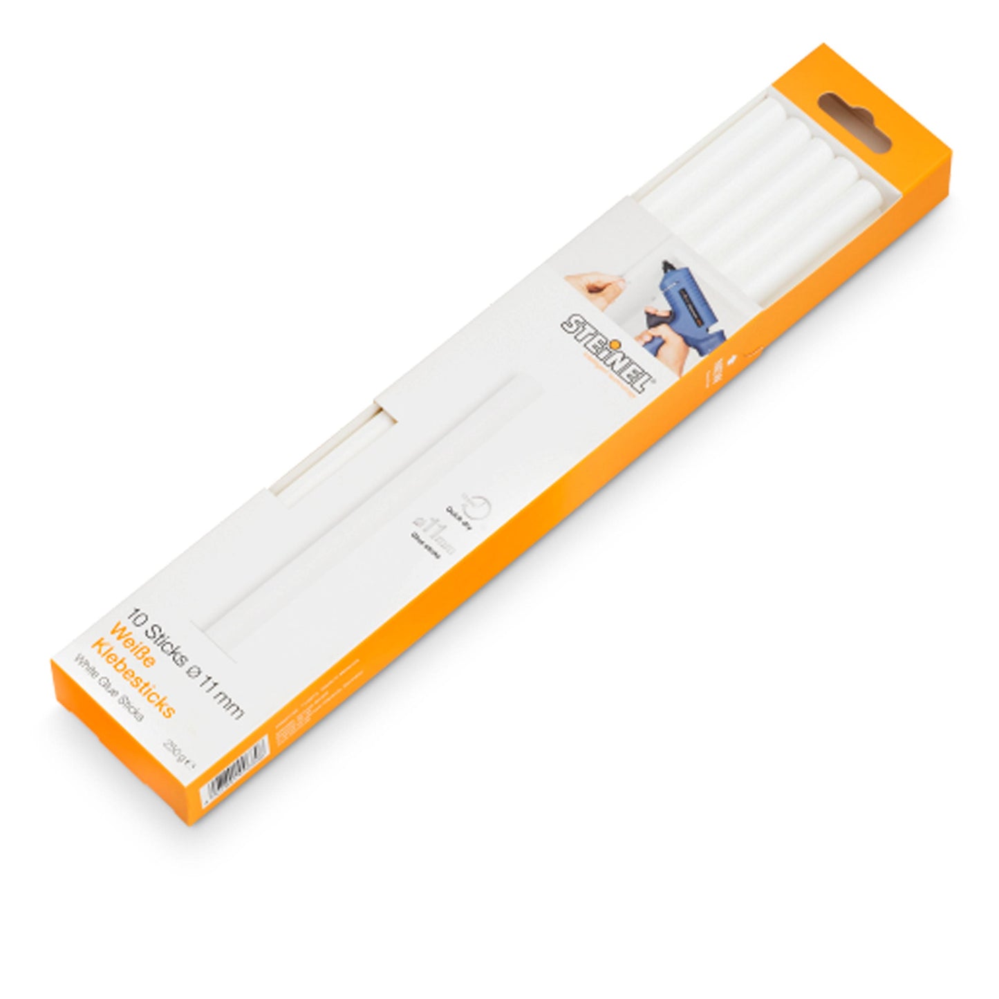 STEINEL 10 PCS WHITE GLUE STICKS 0.11MM 250G. 110031600 \\\KD30564