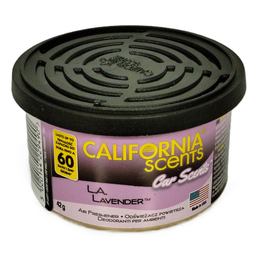 CALIFORNIA SCENTS CAR AIR FRESHENER 42G - LA LAVENDER. CAL-CCS033-12 \\\KD30571