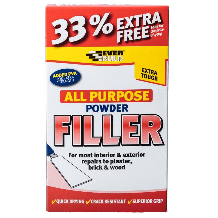 EVERBUILD ALL PURPOSE FILLER POWDER 600GM. 480442 \\\KD30595