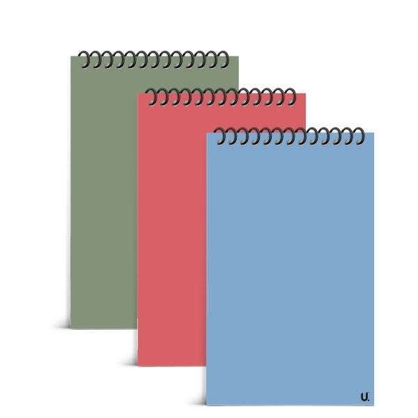 U. STATIONARY ASSORTED COLOUR REPORTERS NOTEPAD. P1109 \\\KD30597