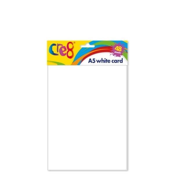 CRE8 A5 WHITE CARD 48SHEETS. P2015 \\\KD30601