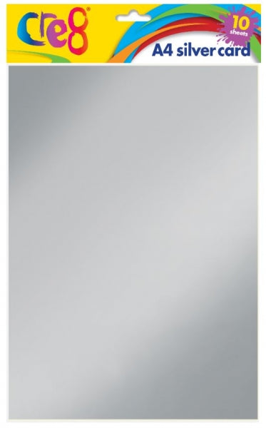 CRE8 A4 SILVER CARD 10 SHEETS. P2008 \\\KD30604