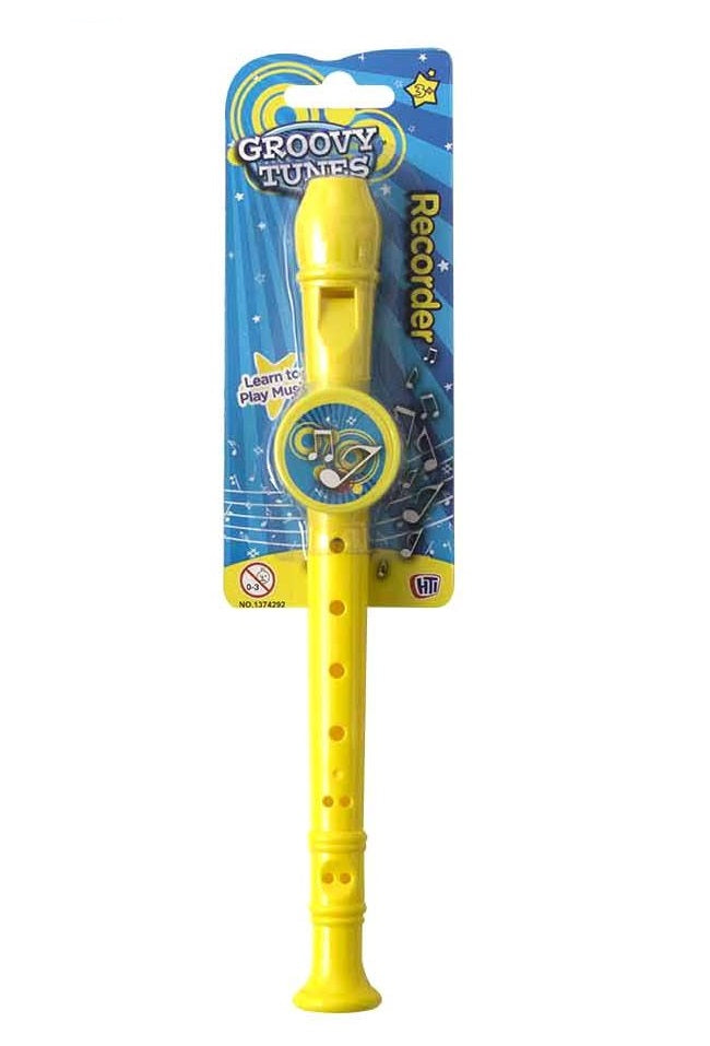 GROOVY TUNES RECORDER / FLUTE TOY ASSORTED COLOUR. 1374292 \\\KD30617