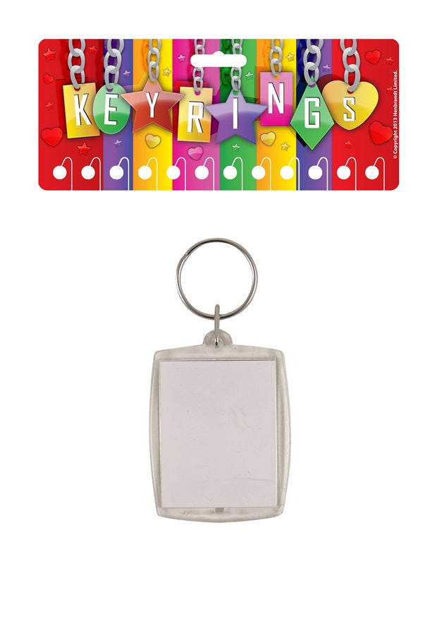 KOOL PHOTO HOLDER CLEAR KEYRING 12/PK. K09598 \\\KD30620