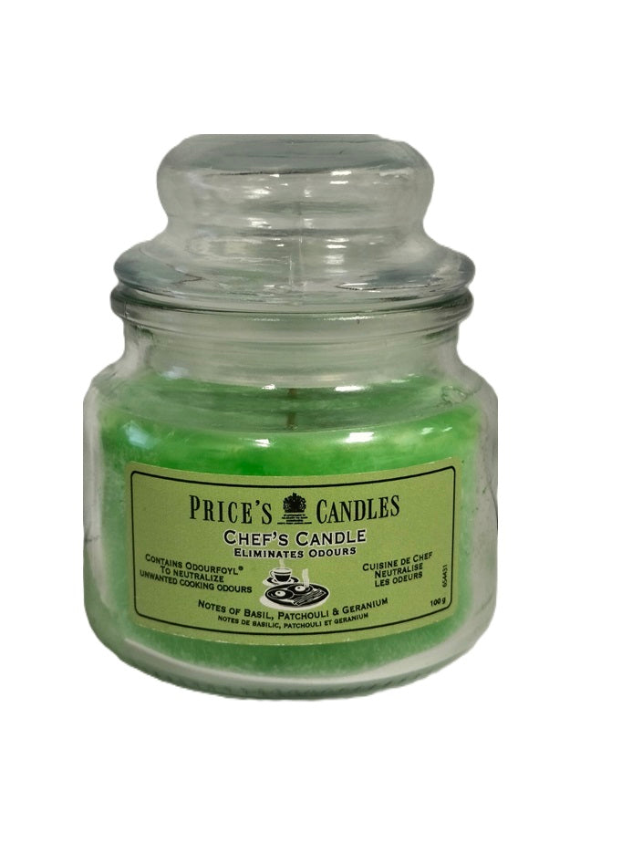 PRICES CHEFS CANDLE JAR 100GM 30HRS. FR330316 \\\KD30627