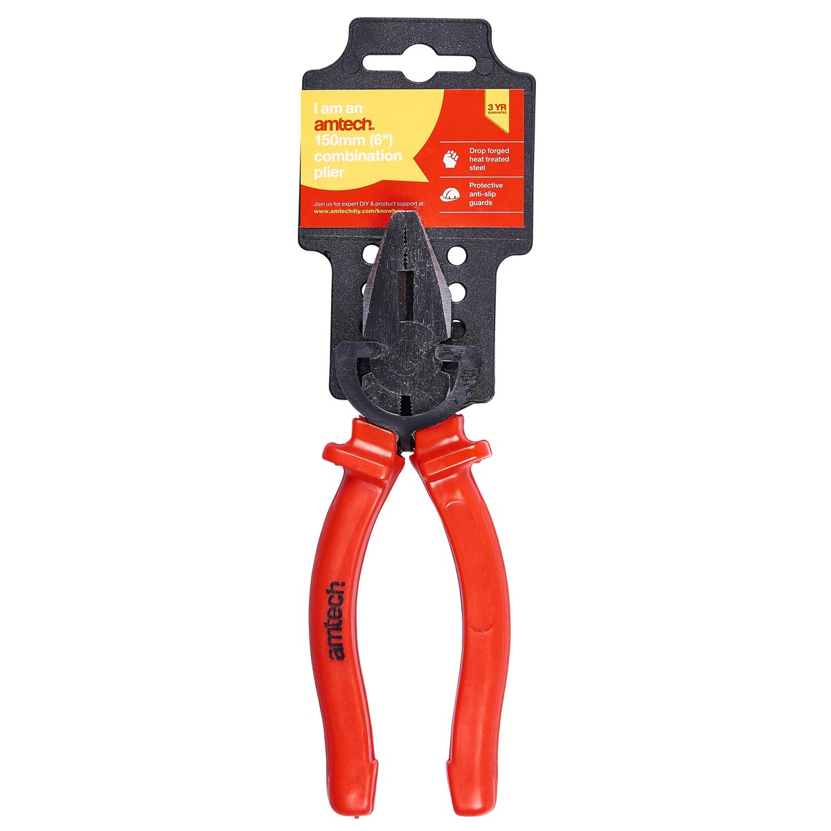 AMTECH 6" SUPERIOR COMBINATION PLIER. AMB0130 \\\KD30632
