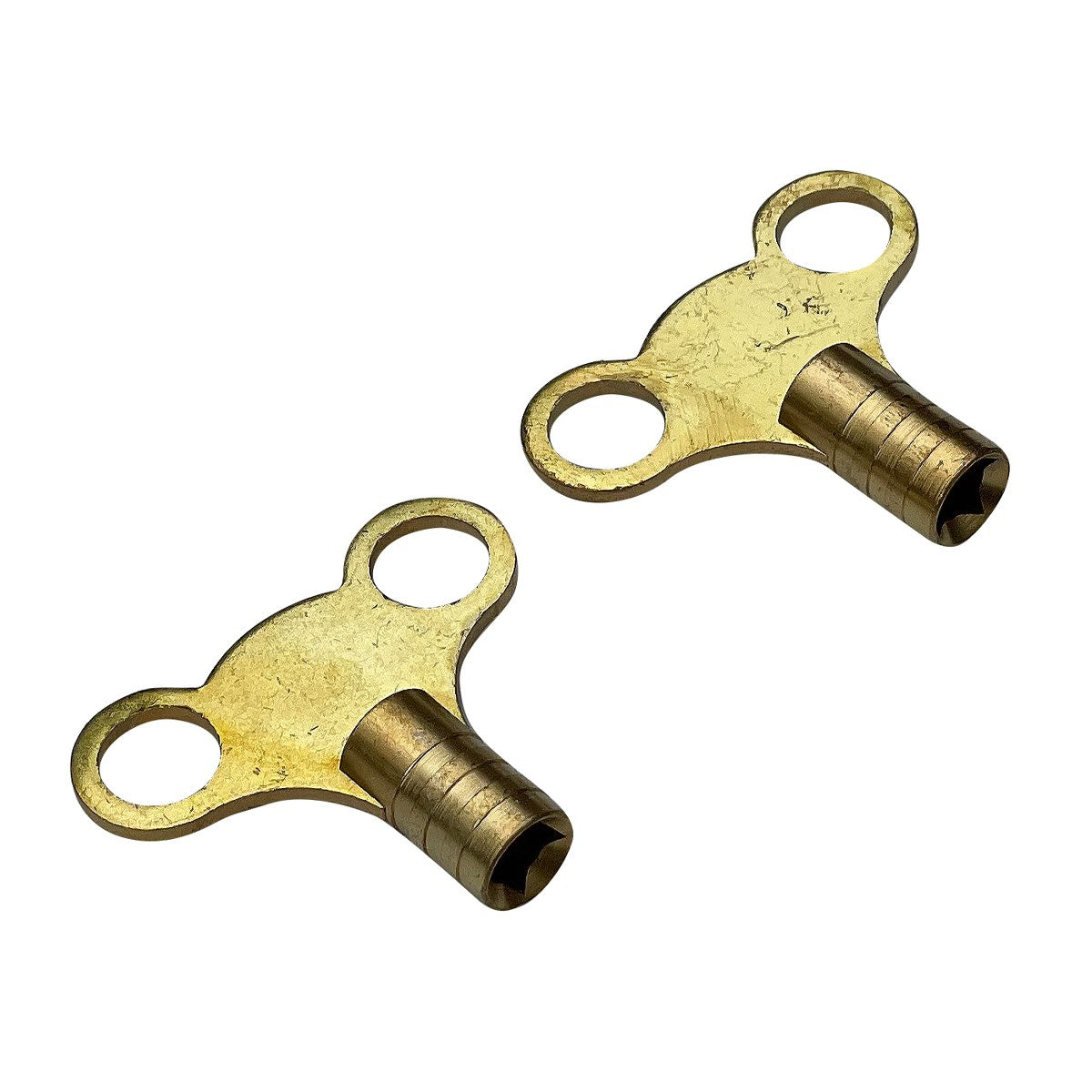 AMTECH 2 PCS BRASS CLOCK TYPE RADIATOR KEY SET. AMC3110 \\\KD30633