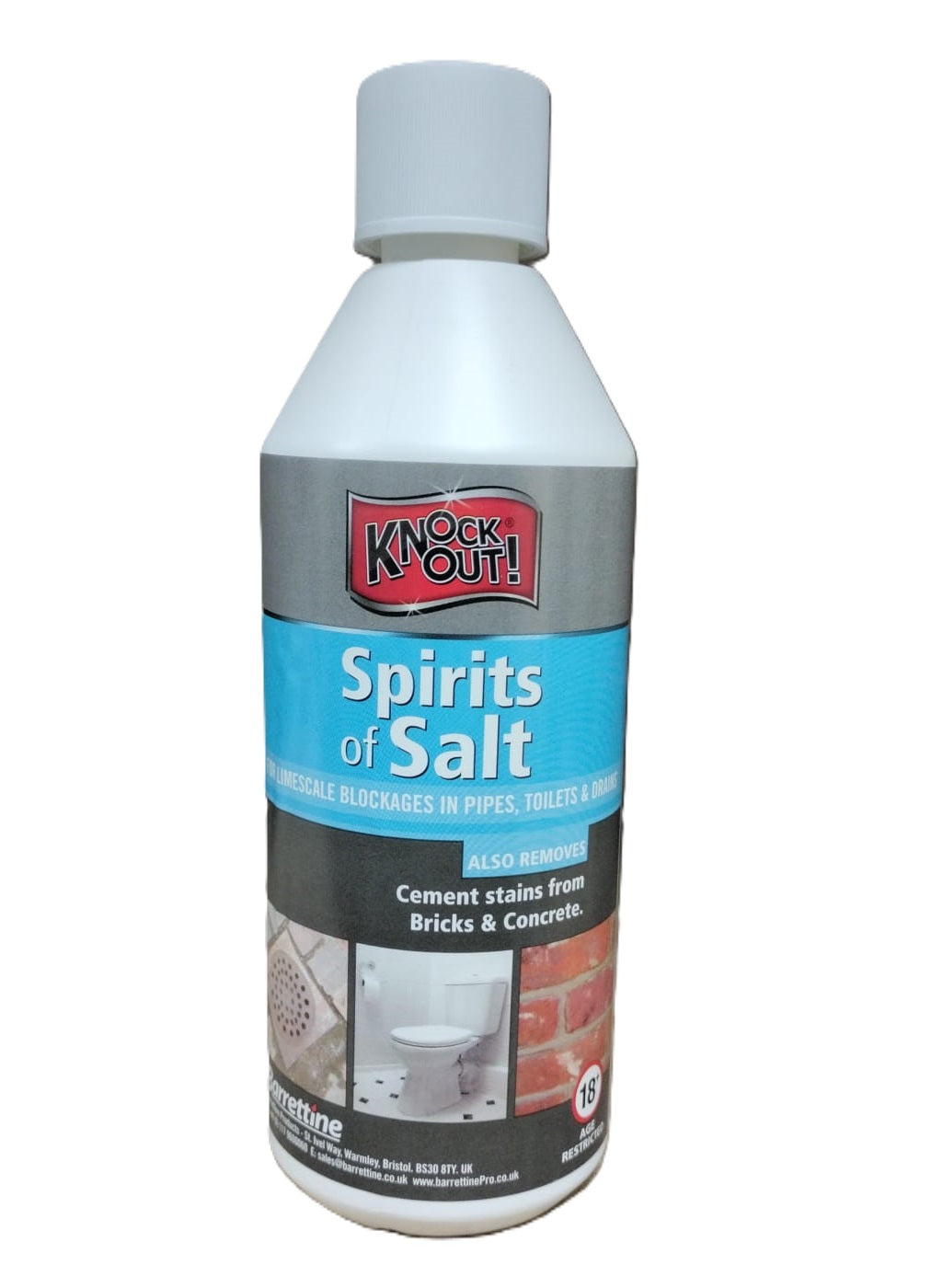 KNOCK OUT SPIRITS OF SALT 500ML \\\KD30660