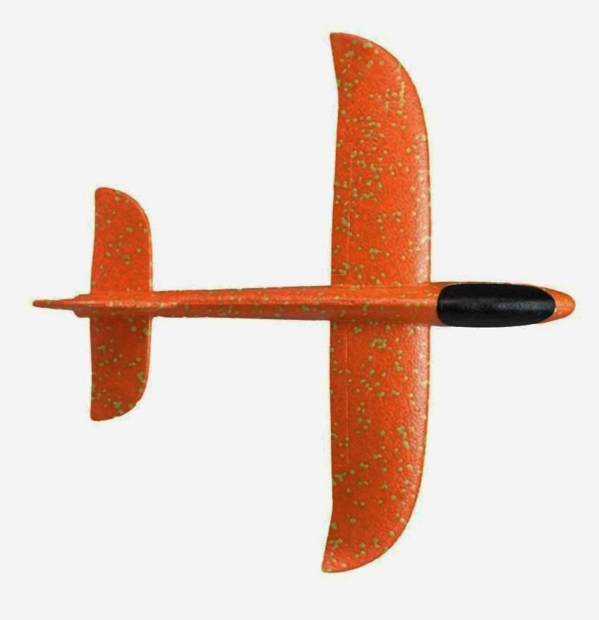 HOT SHOTS FOAM AEROPLANE GLIDER 48CM \\\KD30726