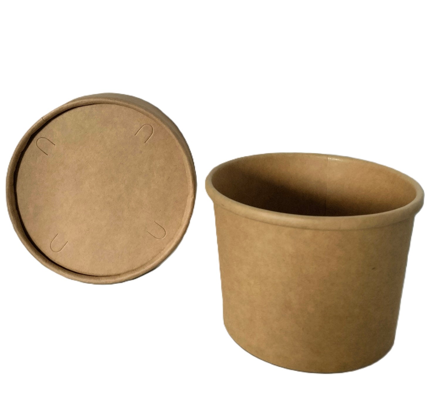 GRAB & GO KRAFT SOUP TAKEAWAY CONTAINERS & LIDS 227ML / 8OZ 25/PK. 10471.08 \\\KD30851