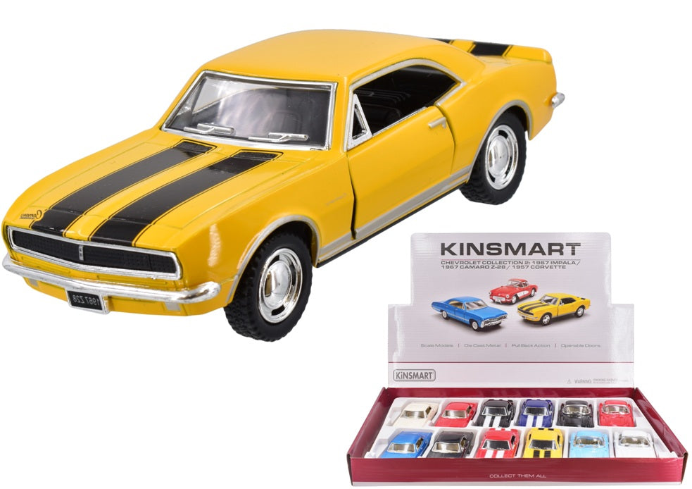 KINSMART DIE CAST ASSORTED CHEVROLET CLASSIC CAR TOY 13CM. TY1240 \\\KD30953
