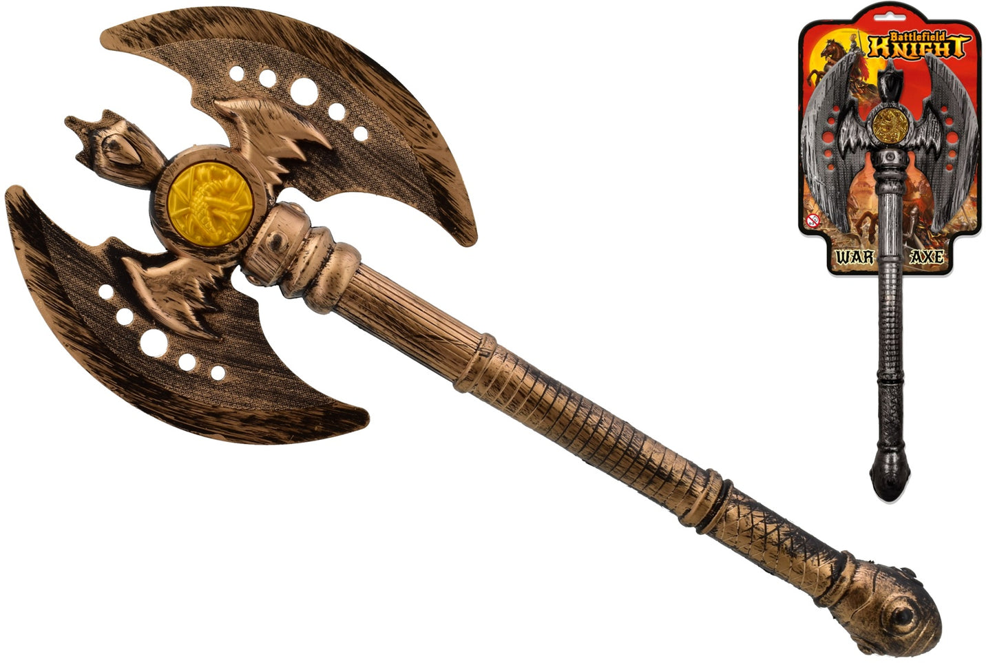 BATTLE FIELD KNIGHT WAR AXE 42CM. TY0767 \\\KD30958